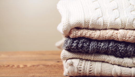 羽織る服を事前に準備している